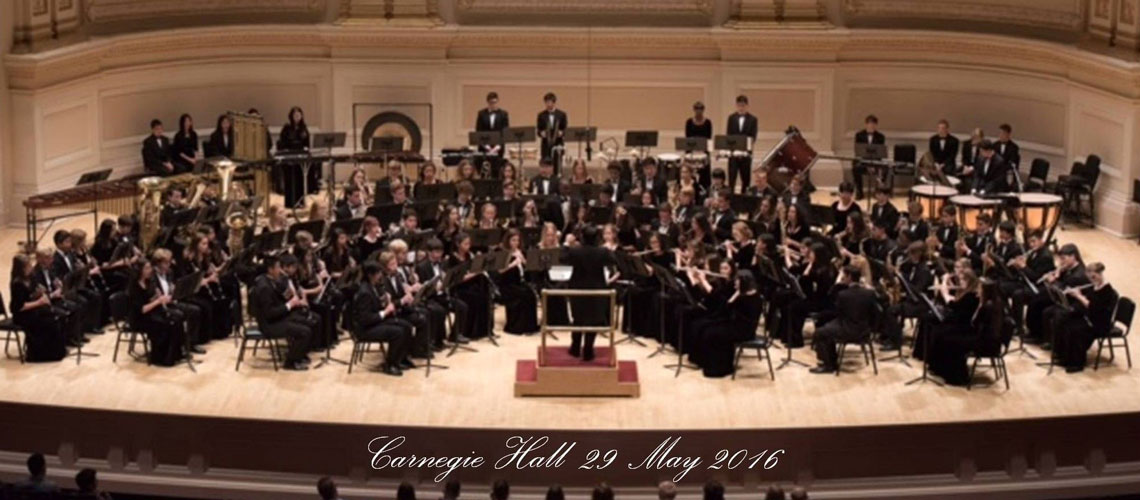 Mira Costa Bands at Carnegie Hall